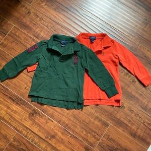 2 Long Sleeve Polos